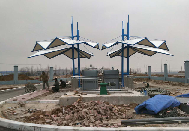 呼和浩特膜結(jié)構(gòu)幾何形態(tài)設(shè)計方法：單元法