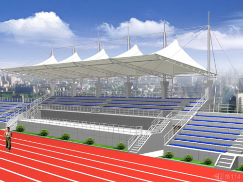 體育場(chǎng)看臺(tái)膜結(jié)構(gòu)