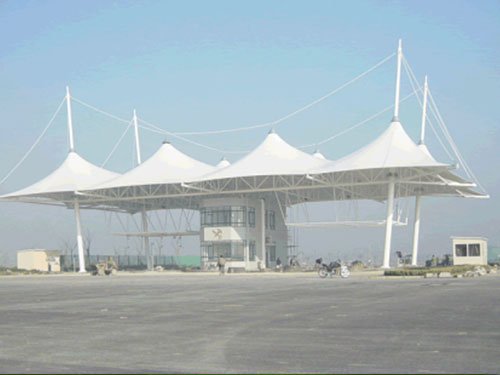 收費站膜結(jié)構